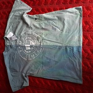 Two tone oversized tee